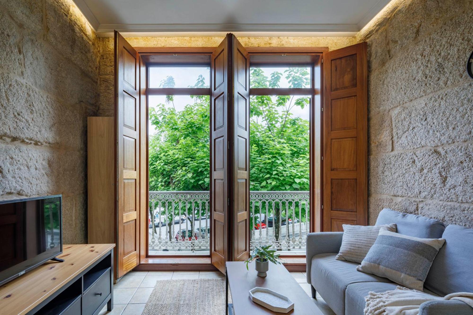 Con Encanto En El Casco Antiguo By Cabana Rentals Vigo Kültér fotó