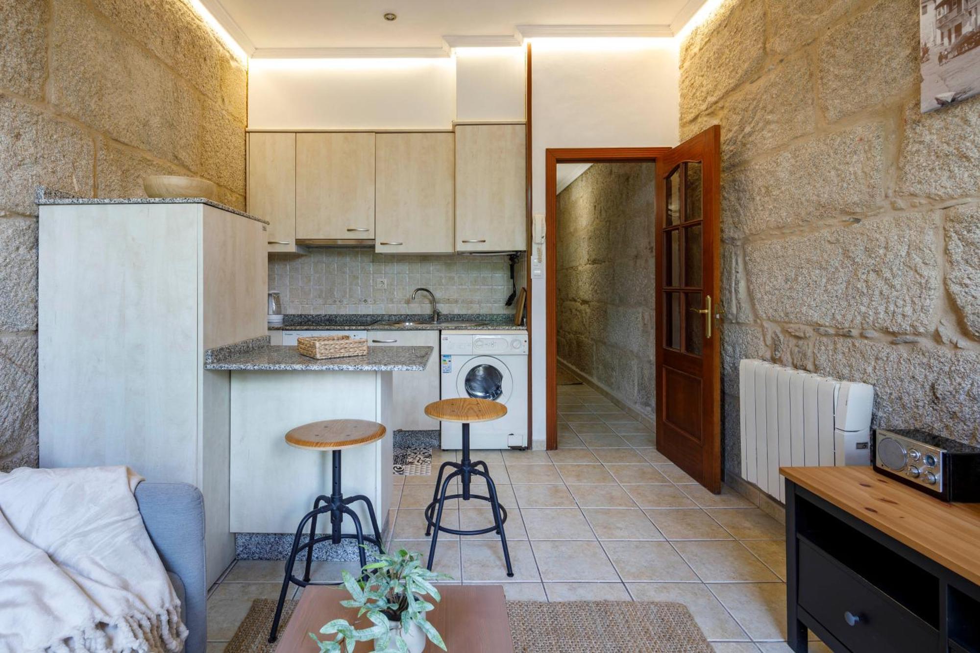 Con Encanto En El Casco Antiguo By Cabana Rentals Vigo Kültér fotó