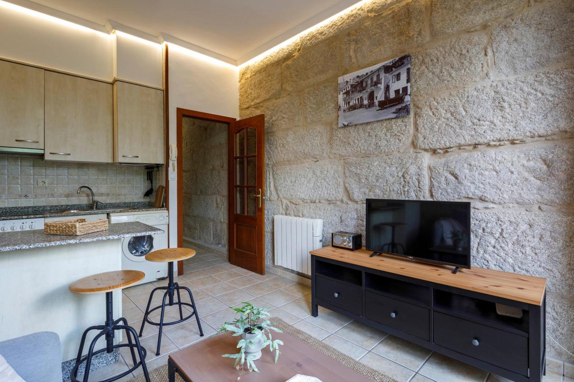Con Encanto En El Casco Antiguo By Cabana Rentals Vigo Kültér fotó